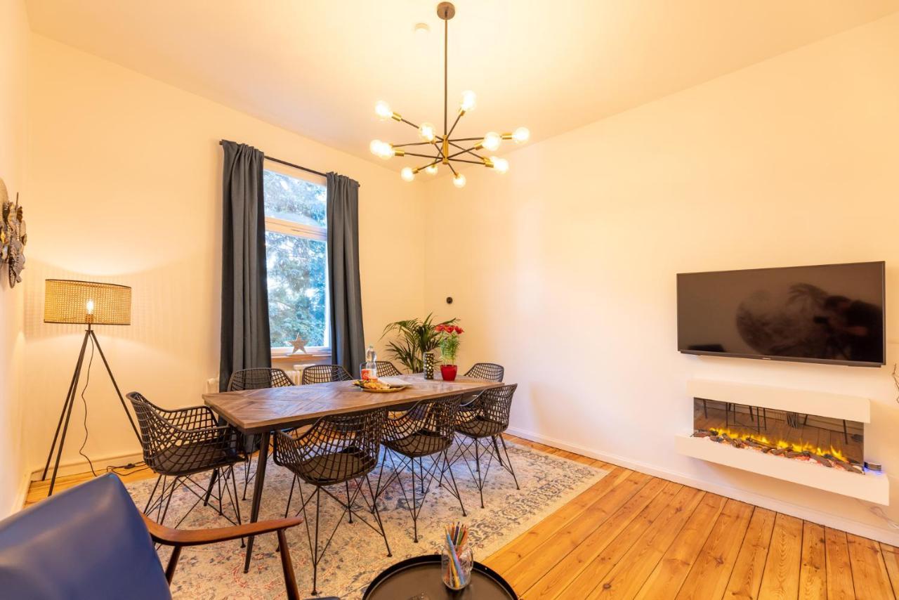 Zentral In Coburg: Exklusive Stadtwohnung - Ideal Fuer Gruppen Buitenkant foto